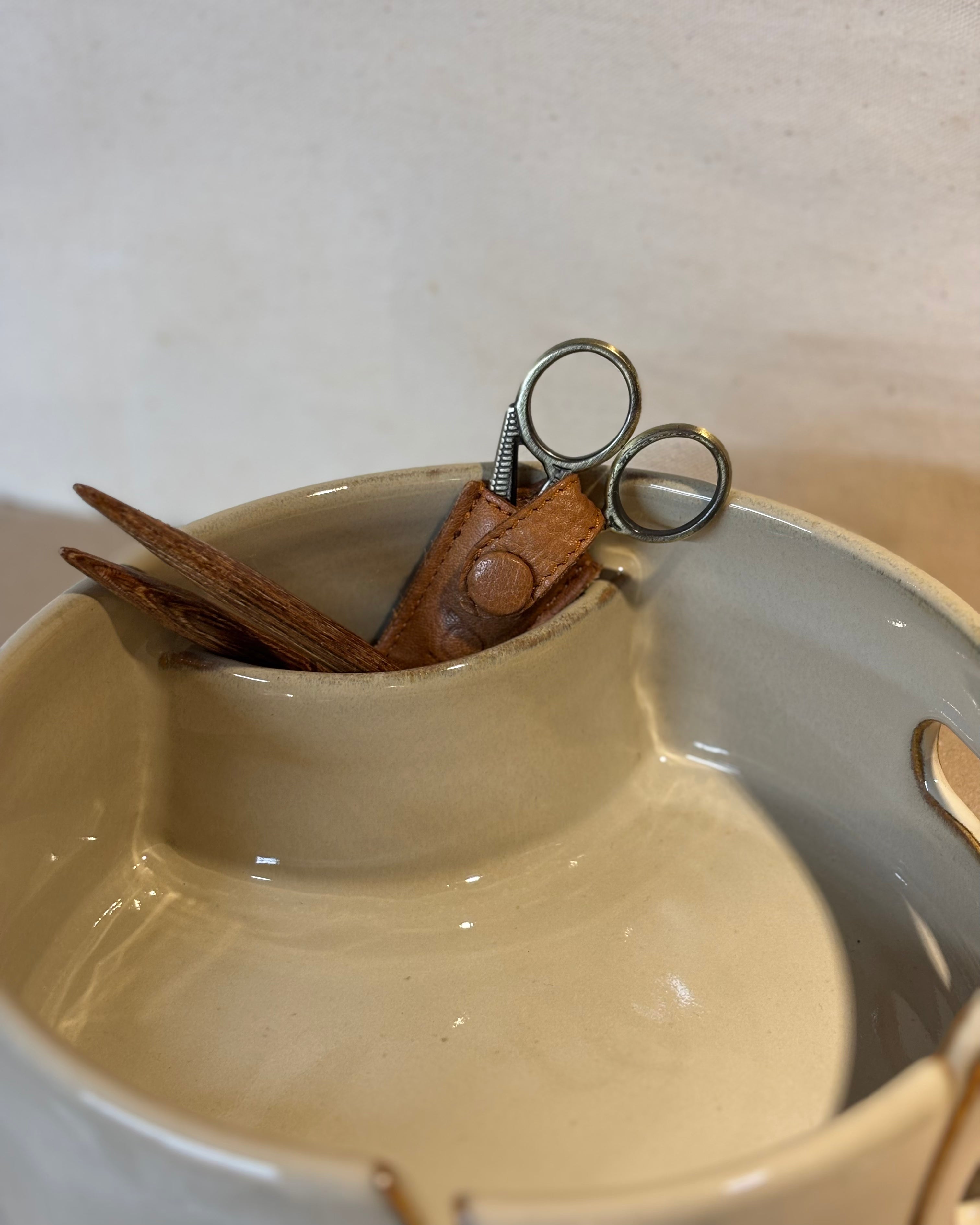 Garnskål