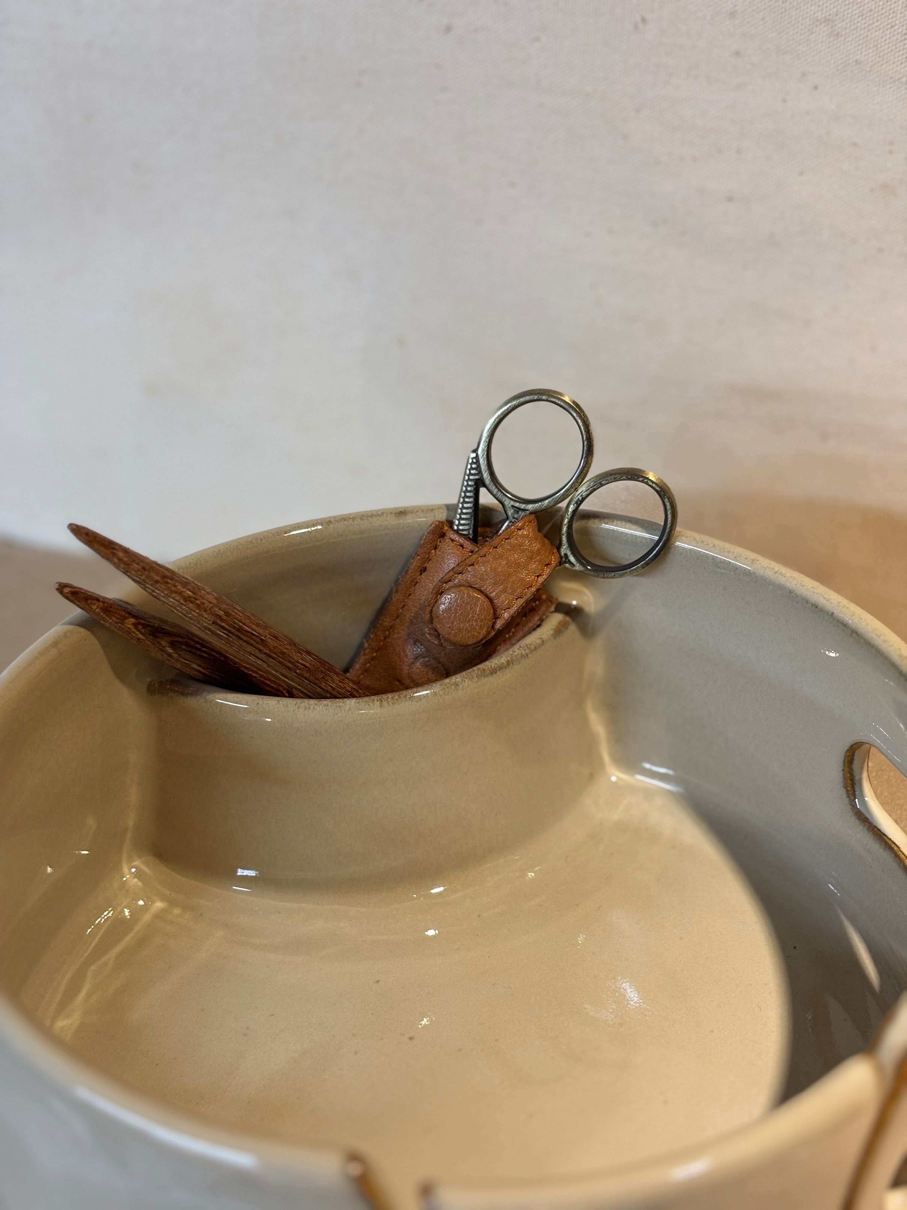Garnskål