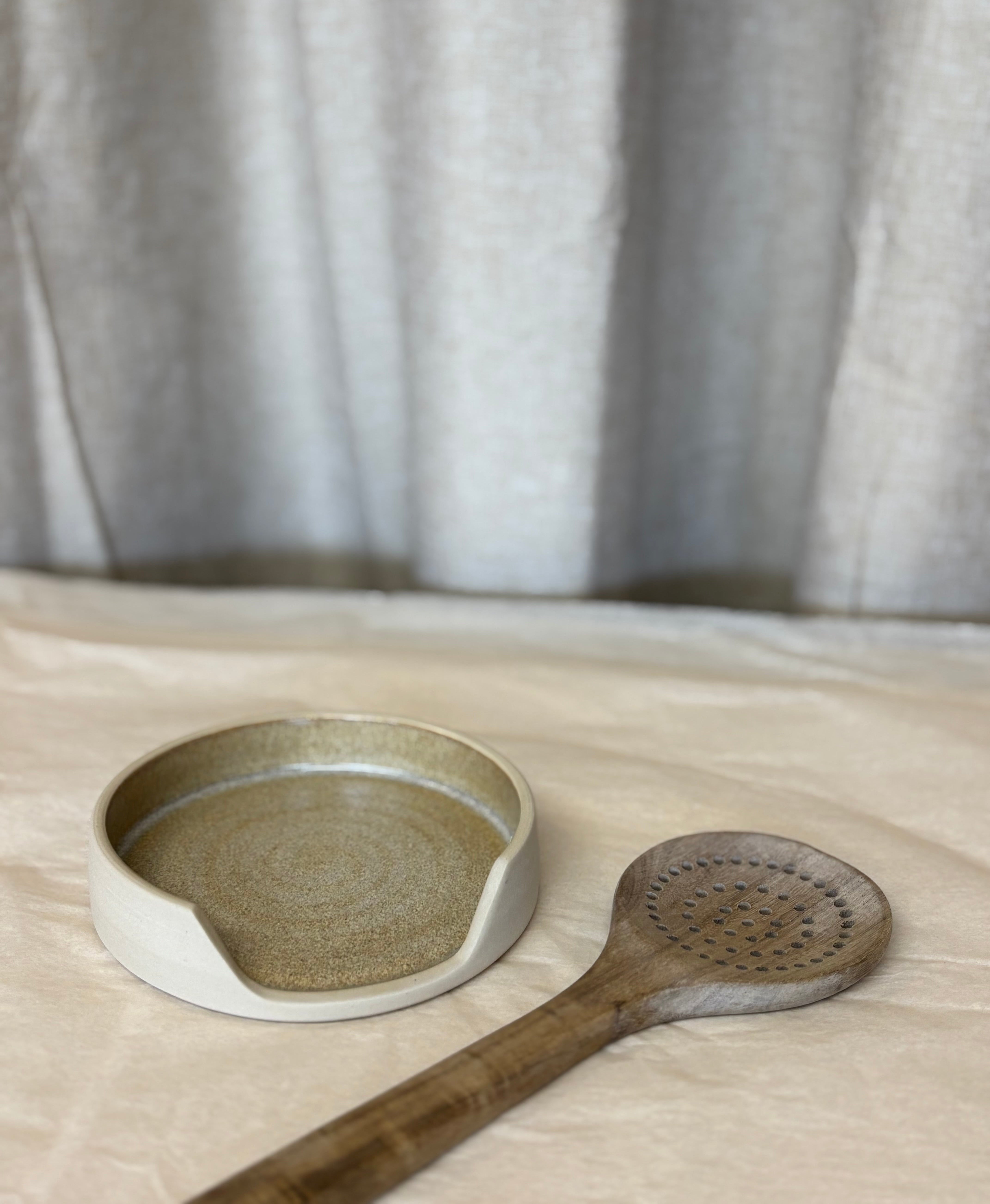 Spoonrest, sand